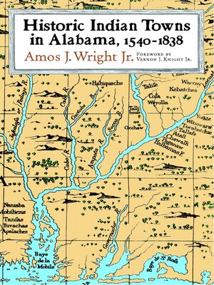 cover image of Historic Indian Towns in Alabama, 1540-1838